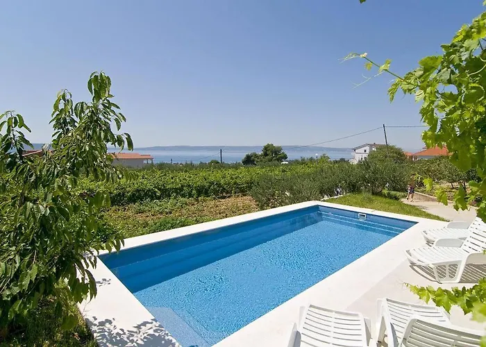 Eden House With Private Pool And Vineyard Feriehus Kaštela